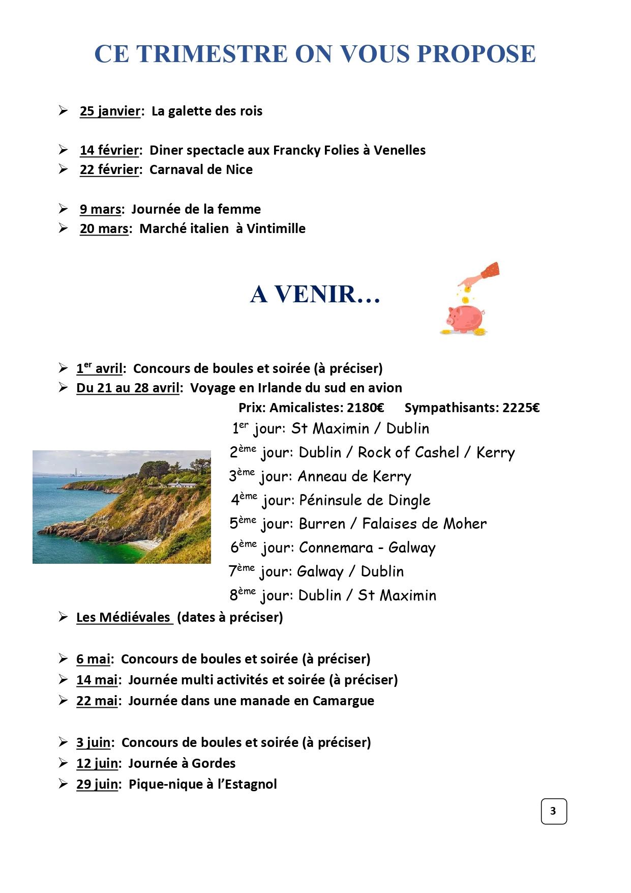 P 3 on vous propose 1er trimestre 2026