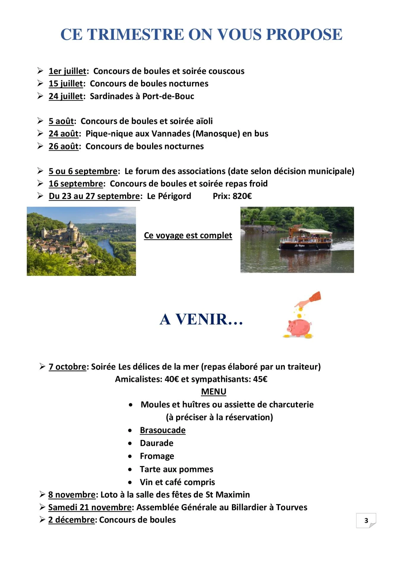P 3 on vous propose 3eme trimestre 2026