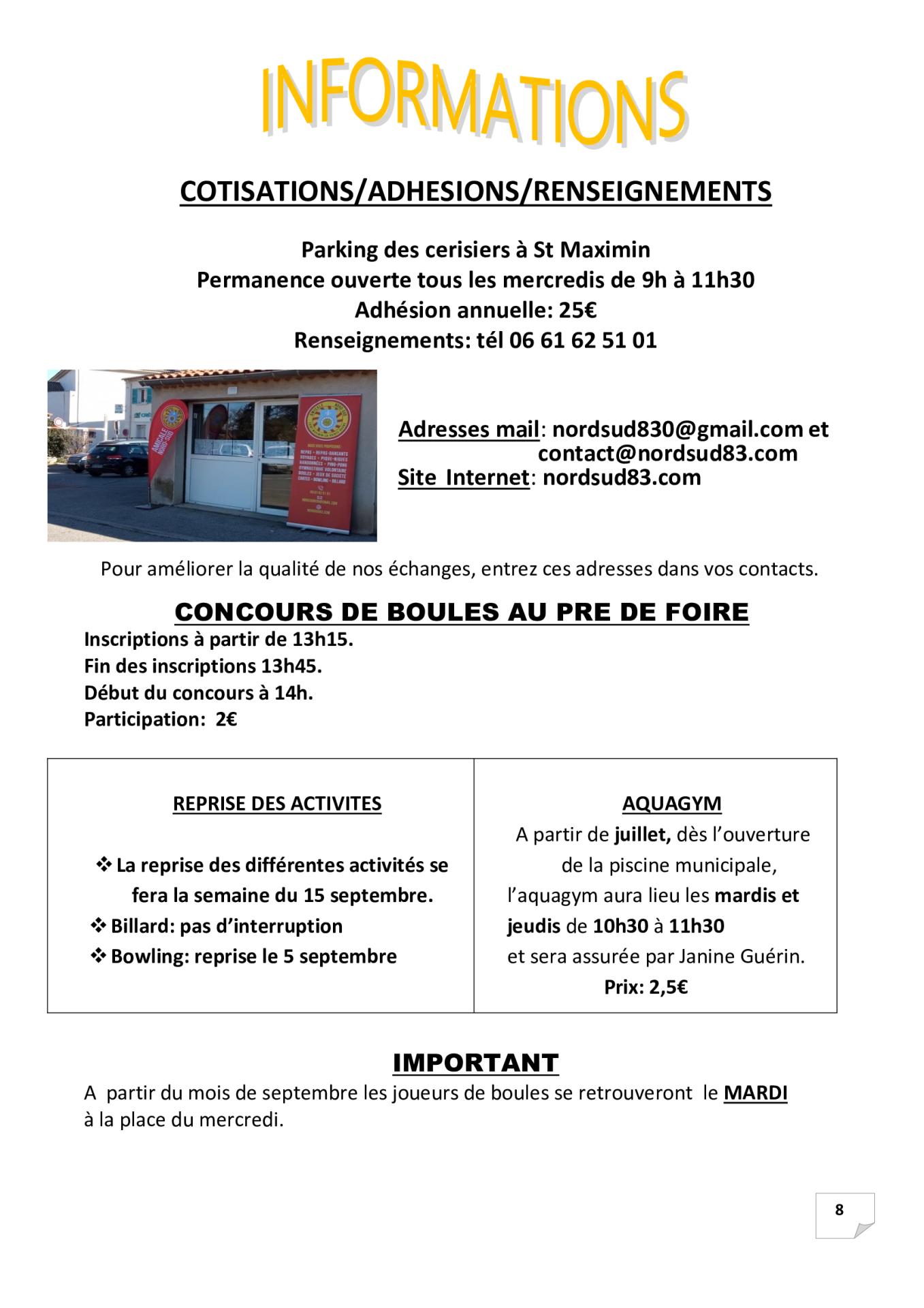 P 8 informations 3eme trimestre 2025 1