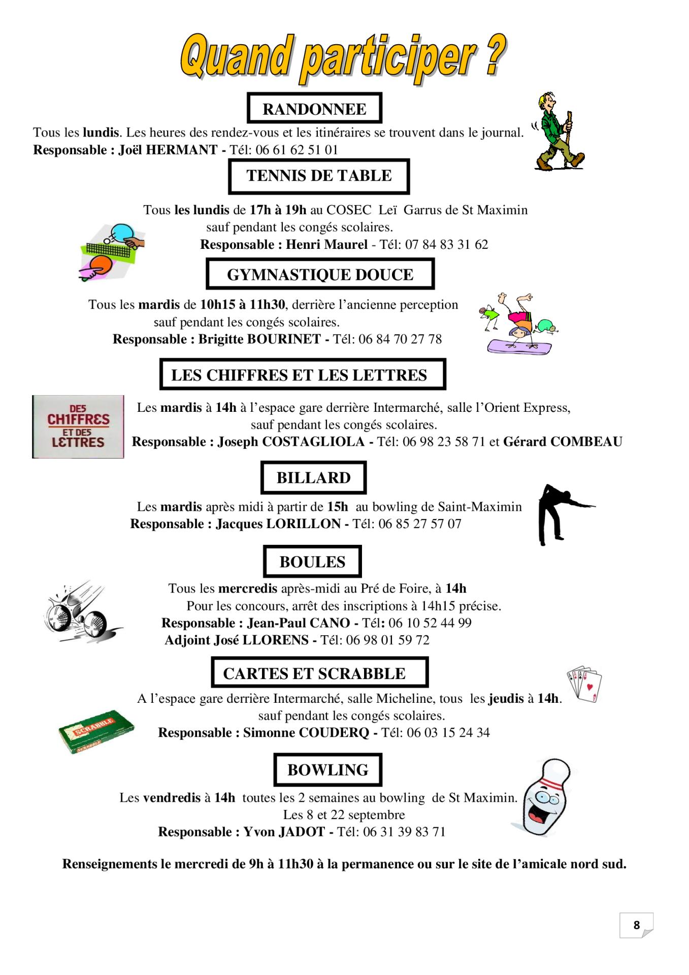 P 8 quand participer 3eme trimestre 2023